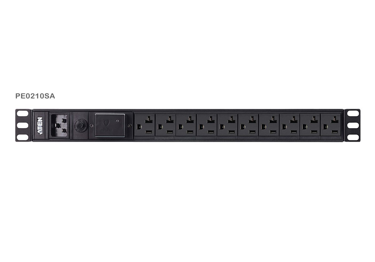 ATEN PE0210SG-AT-G unita di distribuzione dell'energia (PDU) 10 …