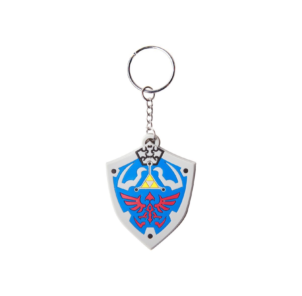 The Legend of Zelda Rubber Keychain Hyrulian Crest …