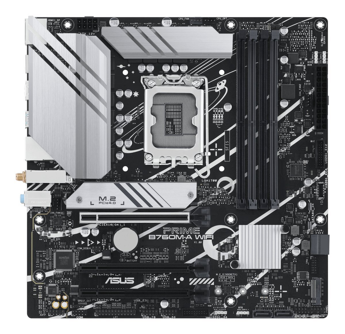 MB ASUS PRIME B760M-A WIFI S1700 4D5 4S3 …