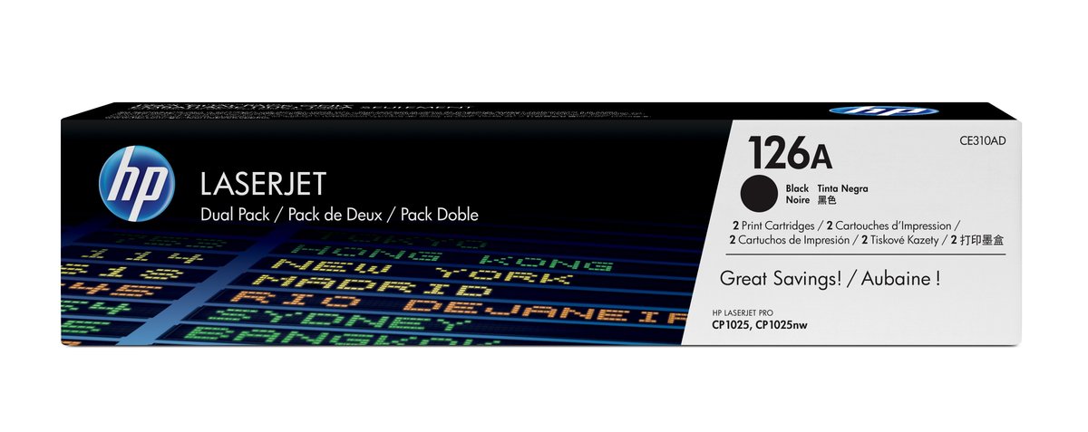 HP Confezione da 2 cartucce originali di Toner …