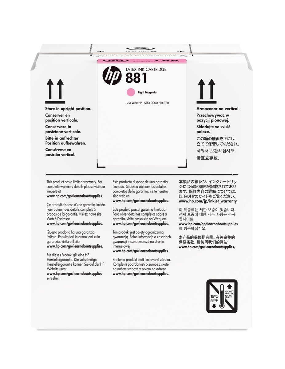 HP INC HP 881 5-LTR LT MAG LATEX …