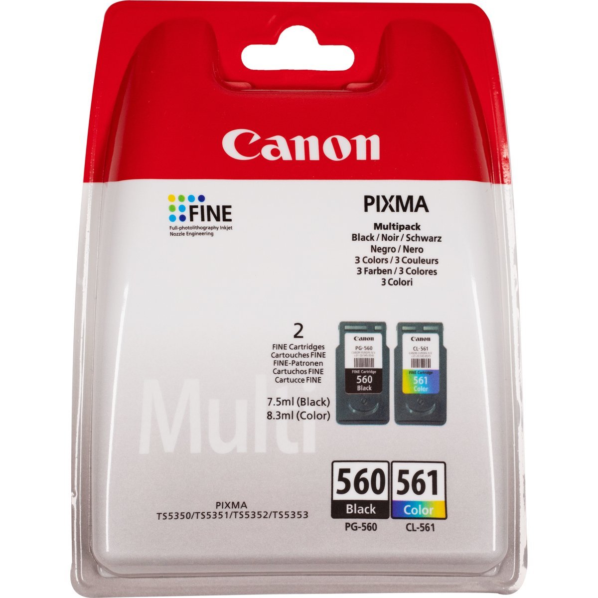 Canon Multipack con cartucce di inchiostro nero PG-560 …