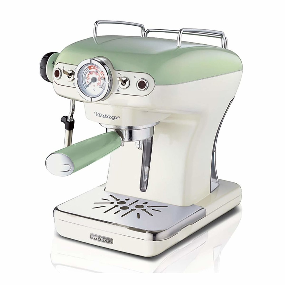 MACCHINA CAFFE ARIETE ESPRESSO 1389 VINTAGE VERDE POLVERE …