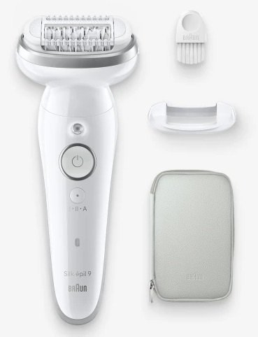 Braun Epilatore Elettrico Silk-épil 9 Flex SES9011 Bianco/Oro