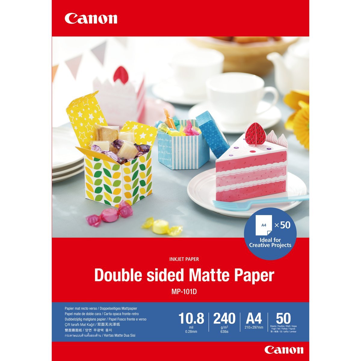 CANON MATTE PHOTO PAPER: CARTA FOTOGRAFICA OPACA STAMPABILE …