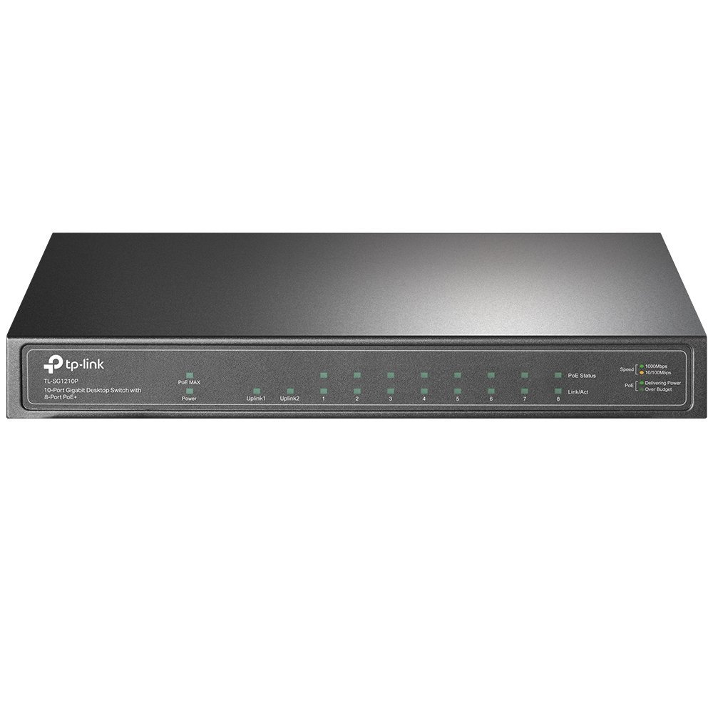 TP-Link TL-SG1210P switch di rete Non gestito Gigabit …
