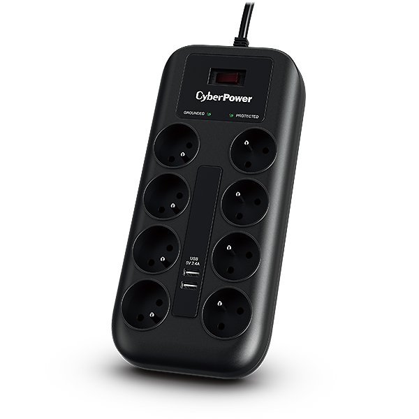 CyberPower P0820SUF0-FR protezione contro le sovratensioni Nero 8 …