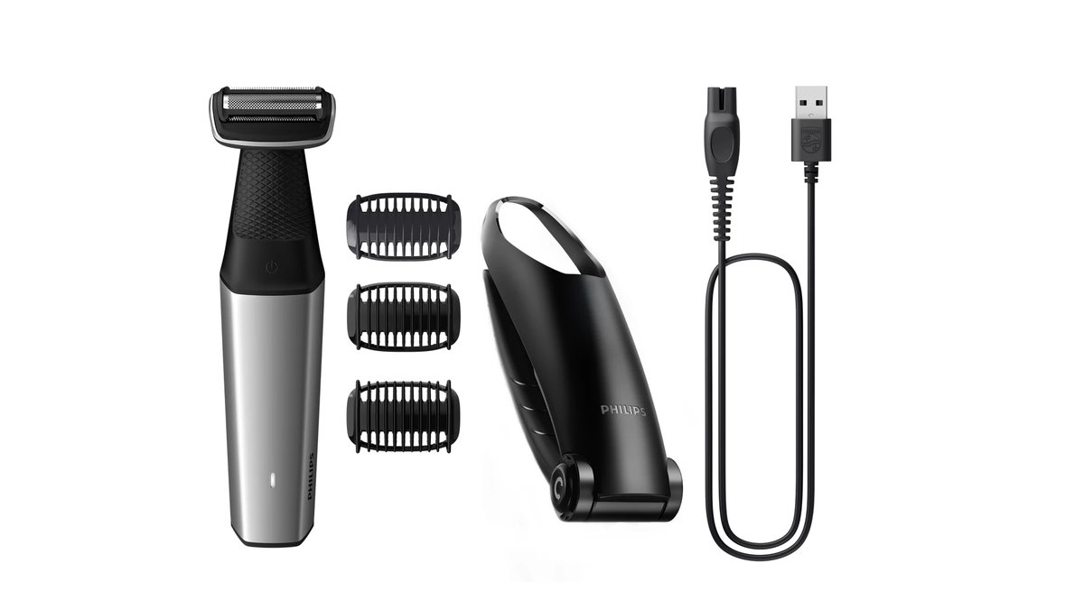 PHILIPS MULTIGROOM RASOIO CORPO BG5021/15 WET DRY EXTRA …