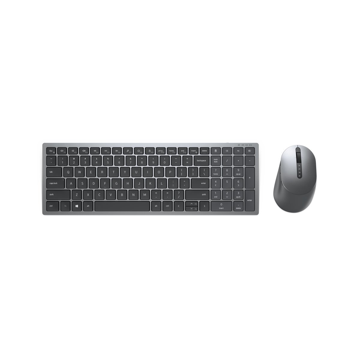 Dell Multi-Device Wireless Keyboard and Mouse Combo KM7120W …