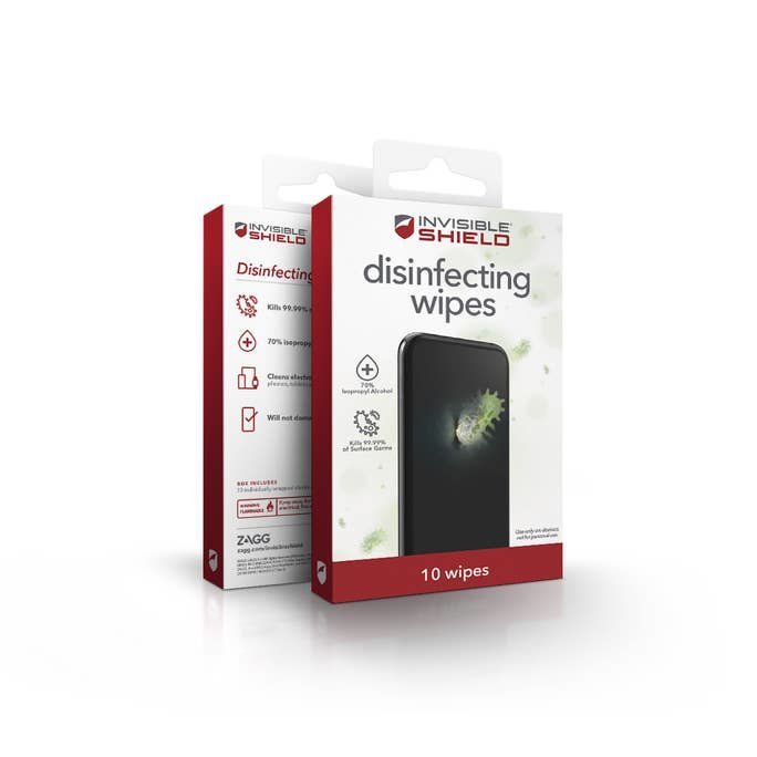 Zagg InvisibleShield Salviette Disinfettanti 10pz - <p>Le salviette …