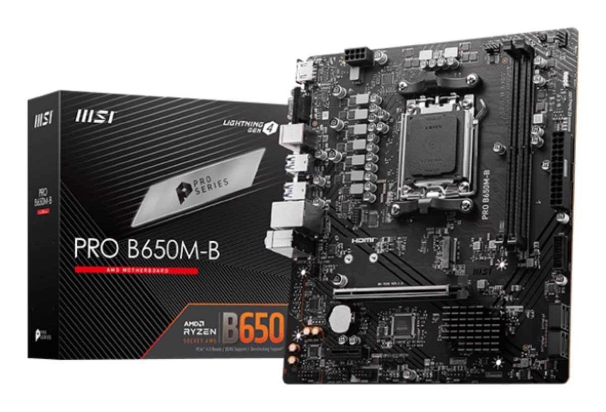 MSI PRO B650M-B scheda madre AMD B650 Presa …