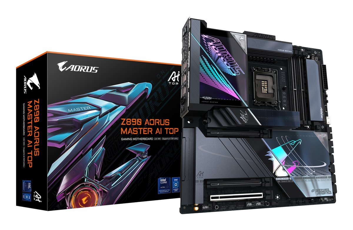 GIGABYTE Z890 AORUS MASTER AI TOP Intel Z890 …