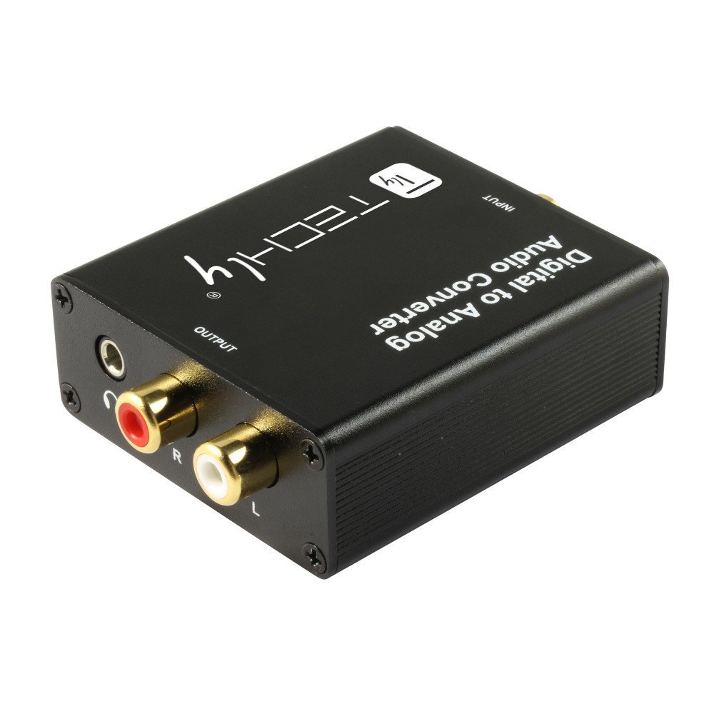 Techly IDATA SPDIF-9 Convertitore DAC Digitale SPDIF/Coassiale a …