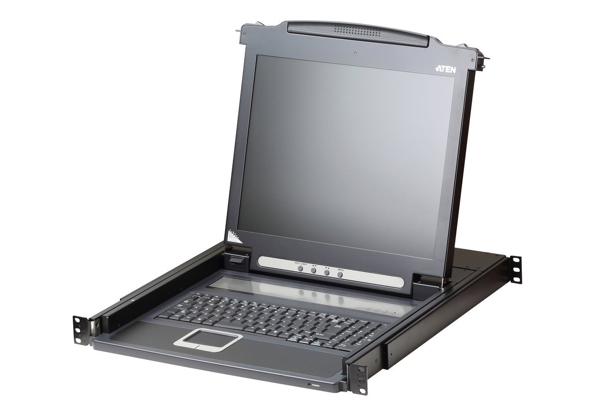 Aten CL1000M-ATA-DNG PS/2 VGA 17" LCD Console con …