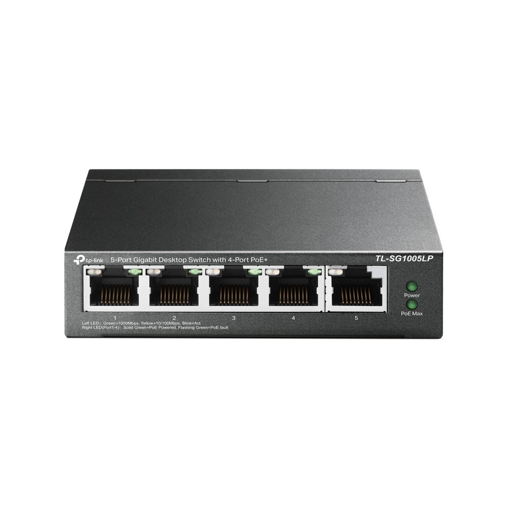 Dahua SG1005LP Switch Gigabit PoE Economico a 5 …