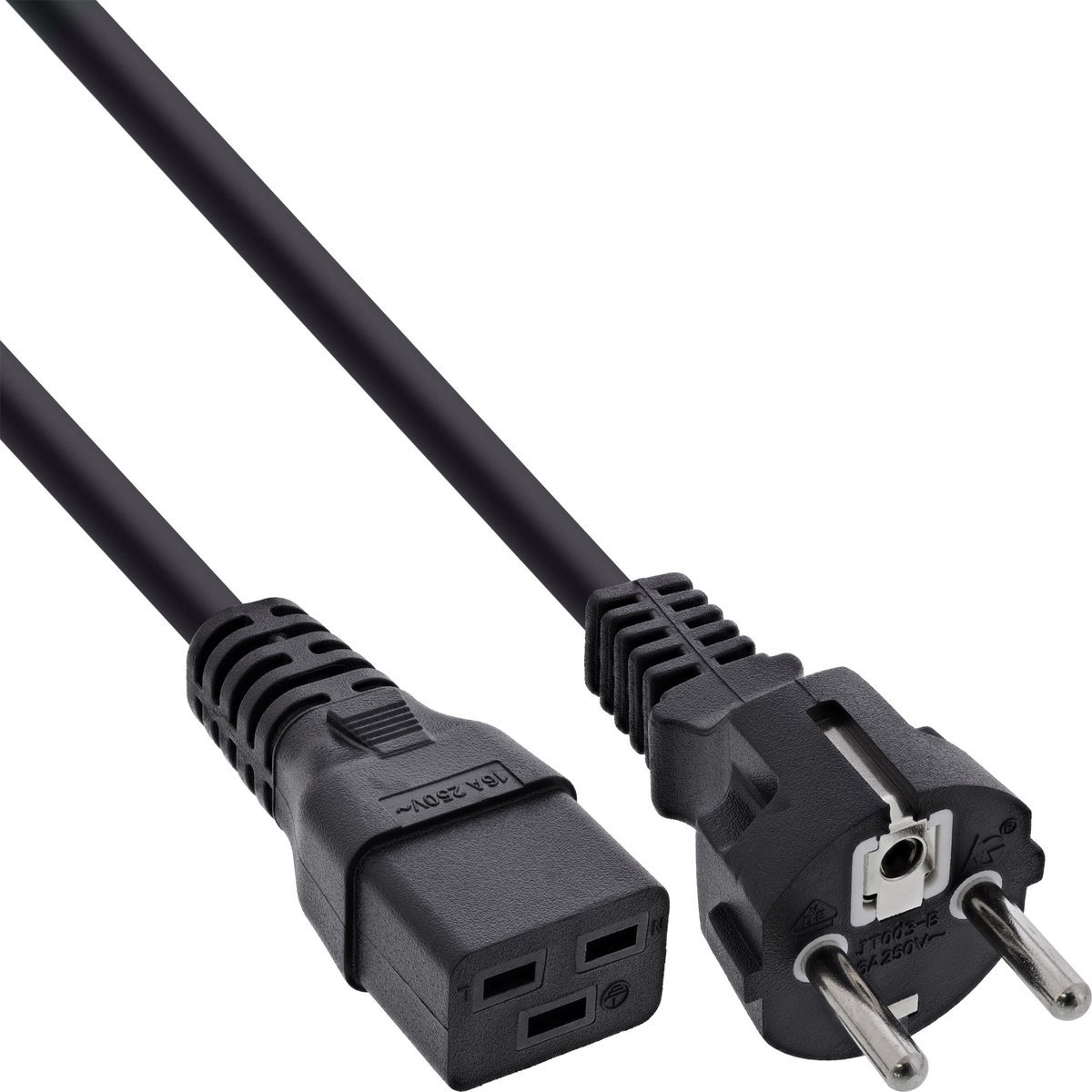 InLine Cavo alimentazione PSU IEC60320 C-19 / Schuko, …