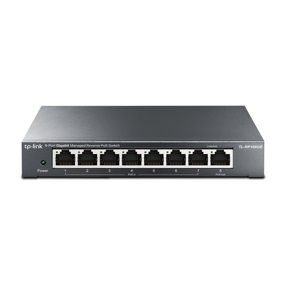 TP-Link RP108GE (TL-RP108GE) 8-Port Gigabit Managed Reverse PoE …