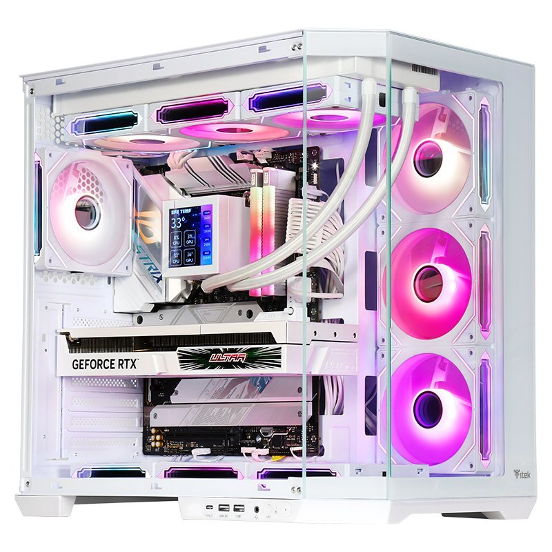 CASE GAMING DARK CAVE AKU - NO ALIMENTATORE …
