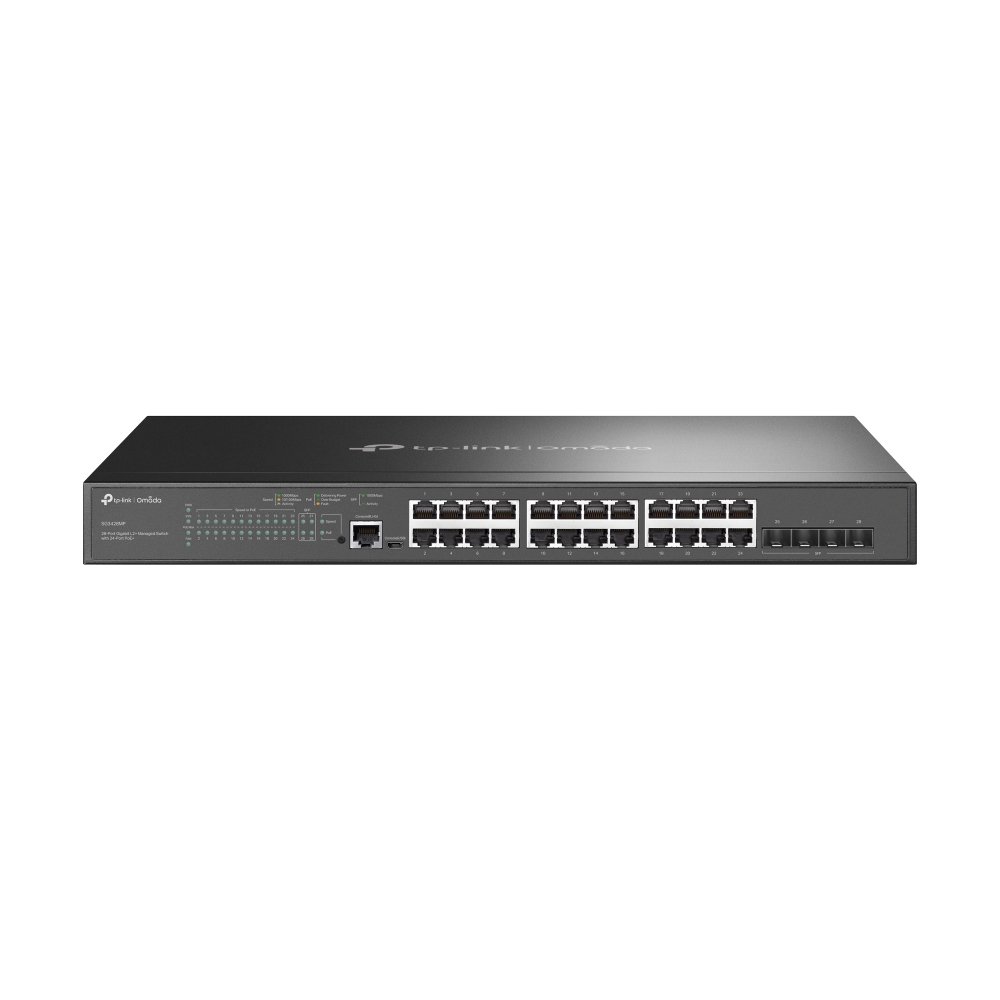 SWITCH 24P RJ45 POE+ 4SLOT SFP 1P USB …