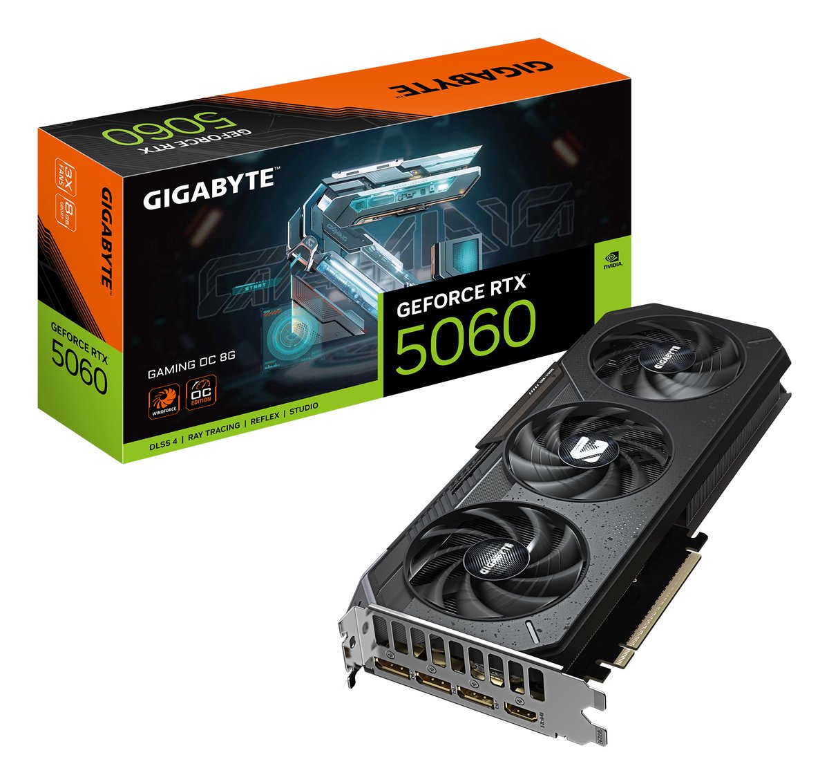 GIGABYTE GeForce RTX 5060 GAMING OC 8G Scheda …