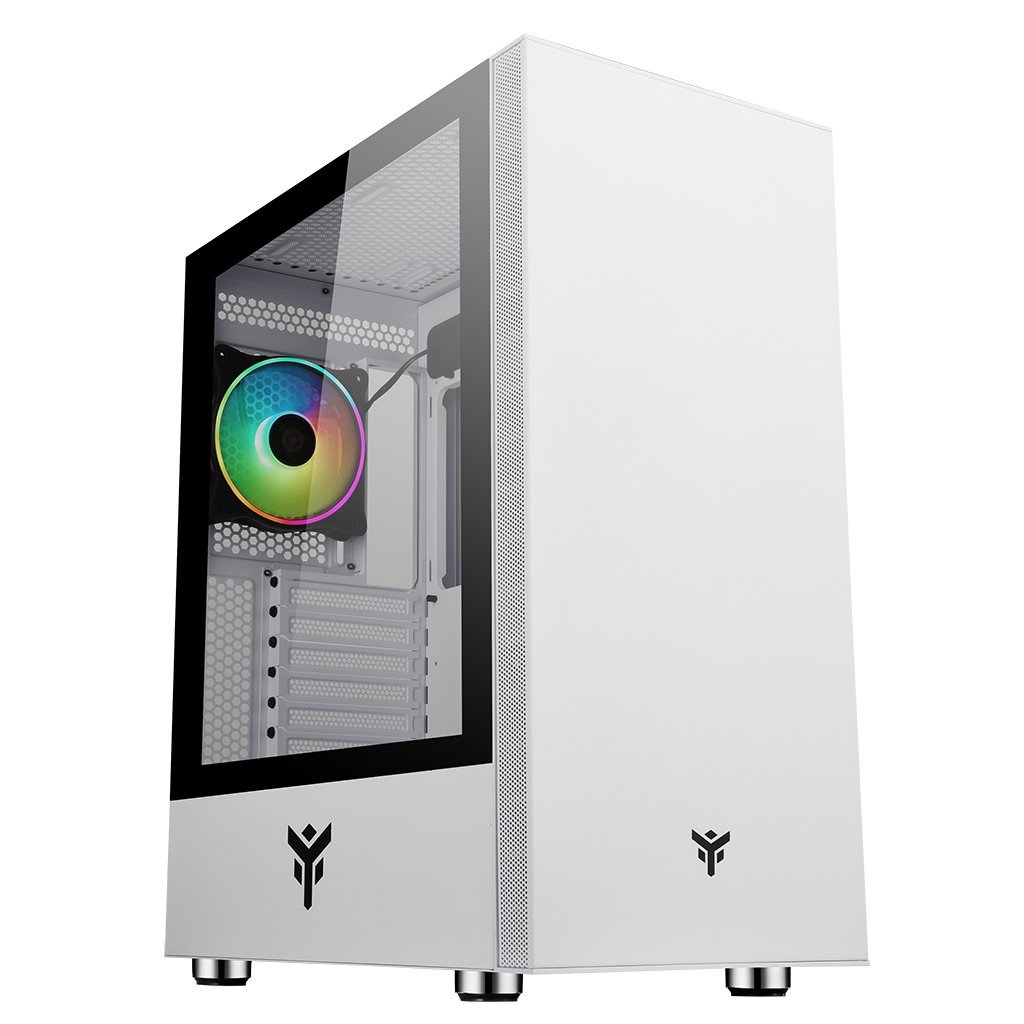 iTek Case VERTIBRA S210, Illuminazione RGB, Vetro Temperato …