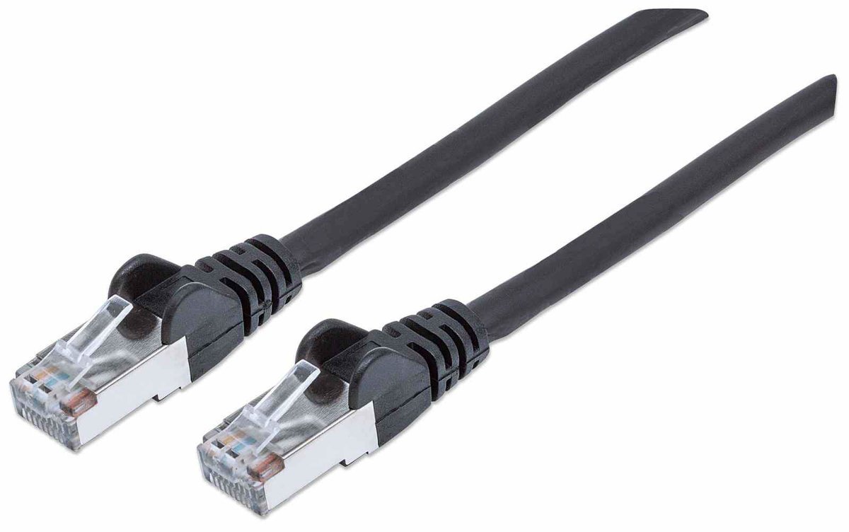 Intellinet 740562 cavo di rete Nero 0,25 m …