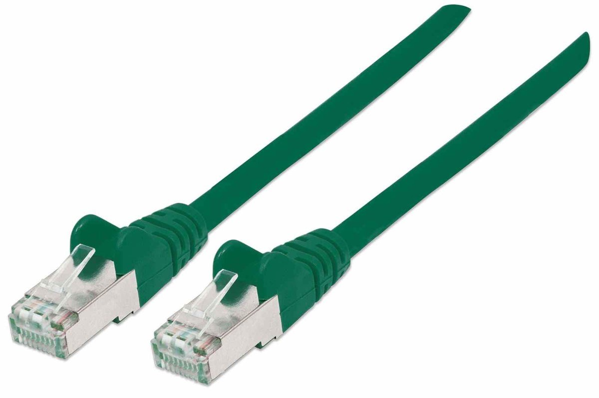 Intellinet 740593 cavo di rete Verde 0,25 m …