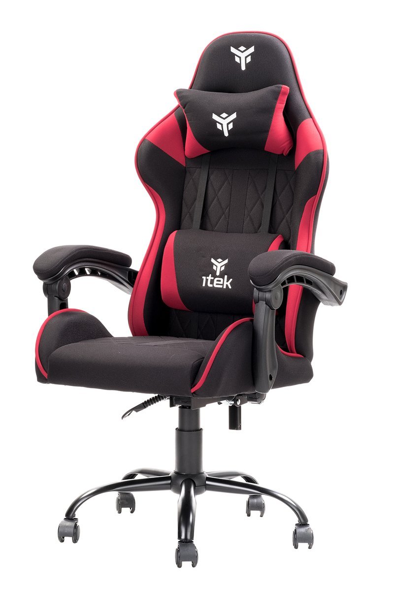 SEDIA RHOMBUS FF10 GAMING CHAIR - NERA/ROSSA (ITCGFF10BR)
