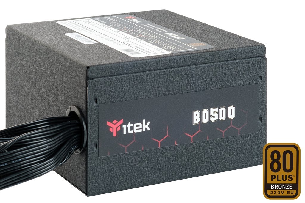 ALIMENTATORE BD500 500 WATT (ITPSEBD500) 80 PLUS EU …
