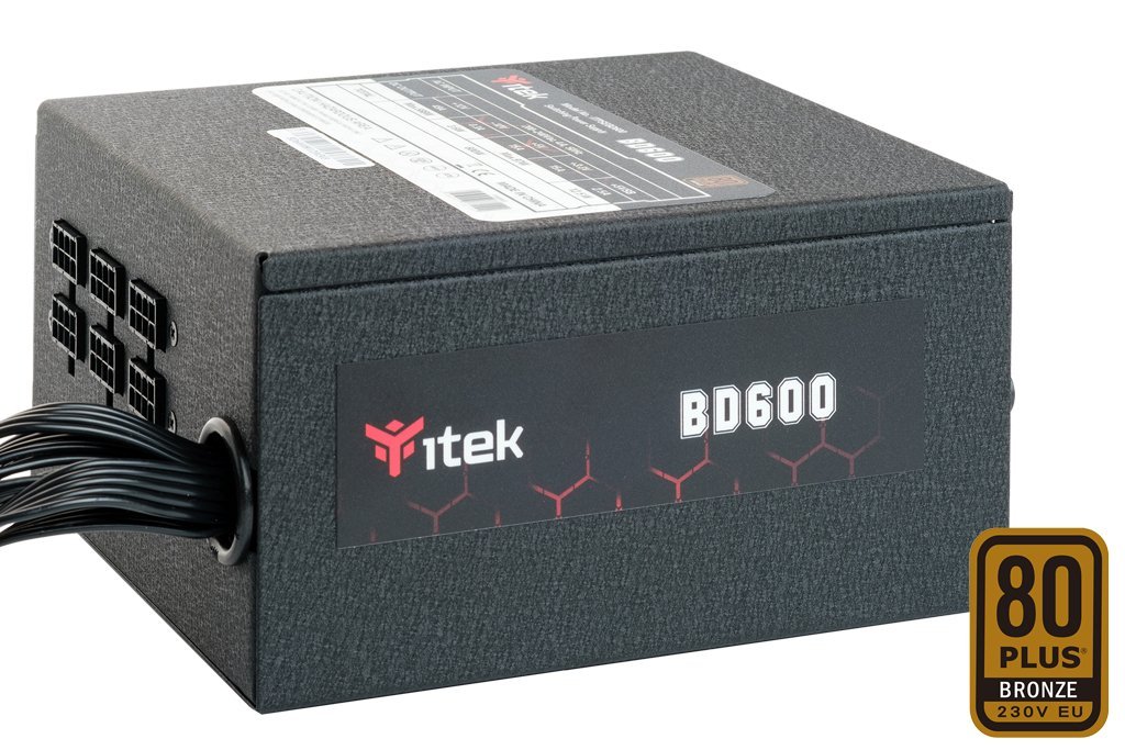 ALIMENTATORE BD600 600 WATT (ITPSEBD600) 80 PLUS EU …