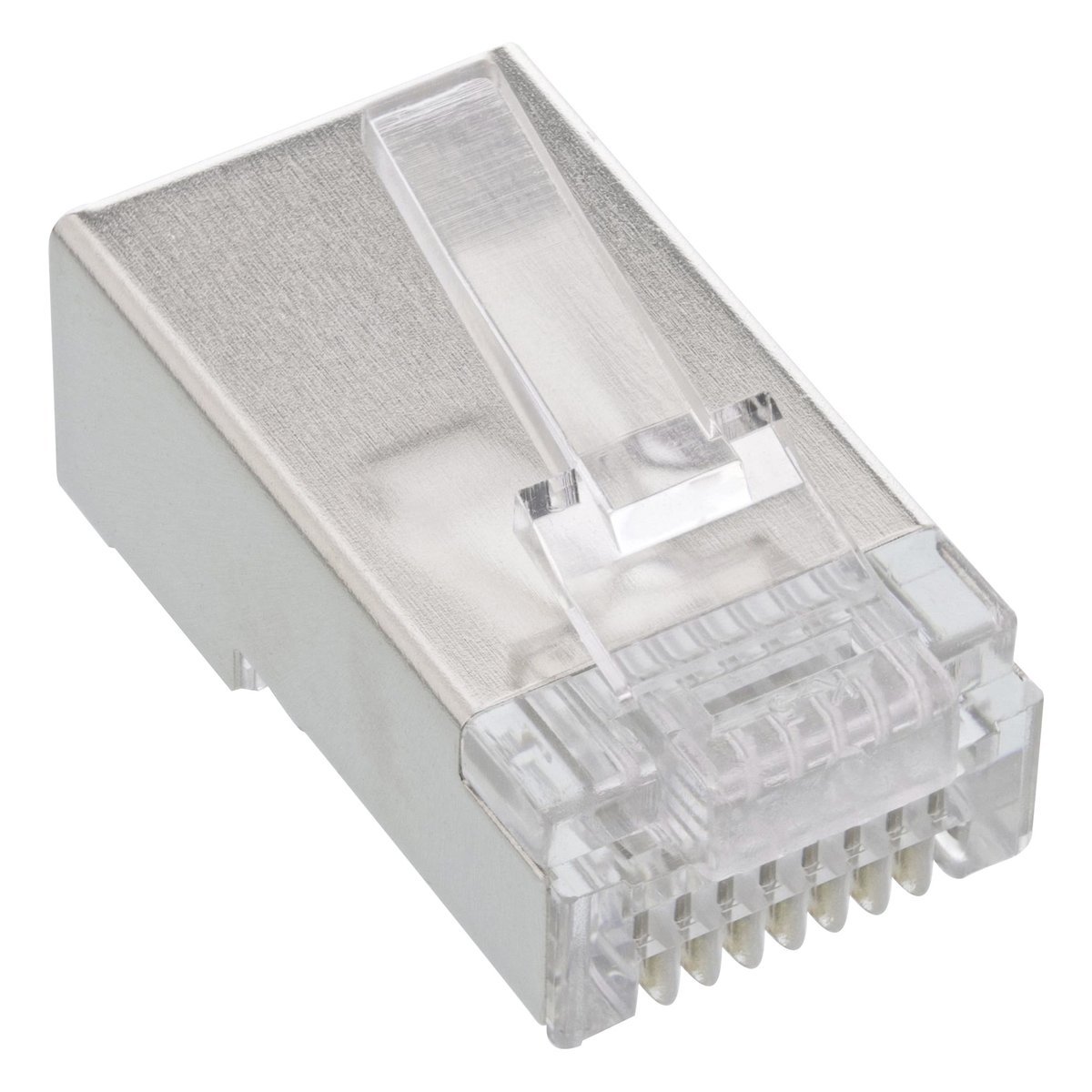 Connettore Crimpare RJ45 Plug AWG24 - 10 Pezzi