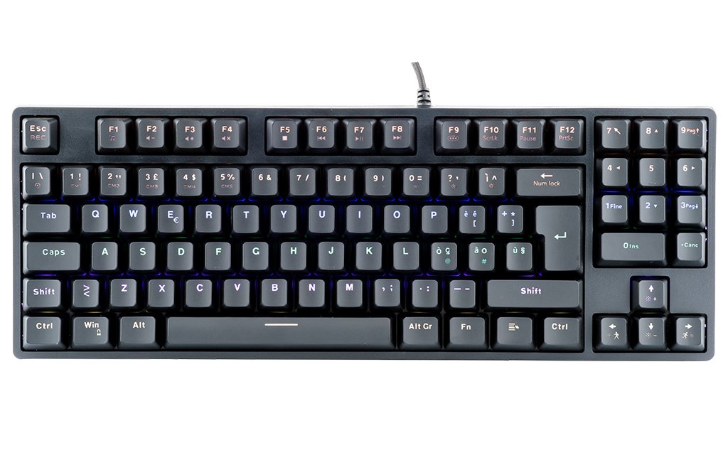 ITEK X50 TASTIERA GAMING MECCANICA RGB USB MULTIMEDIALE …