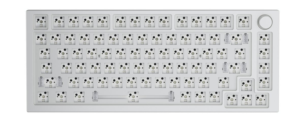 Glorious PC Gaming Race GMMK Pro White Ice …