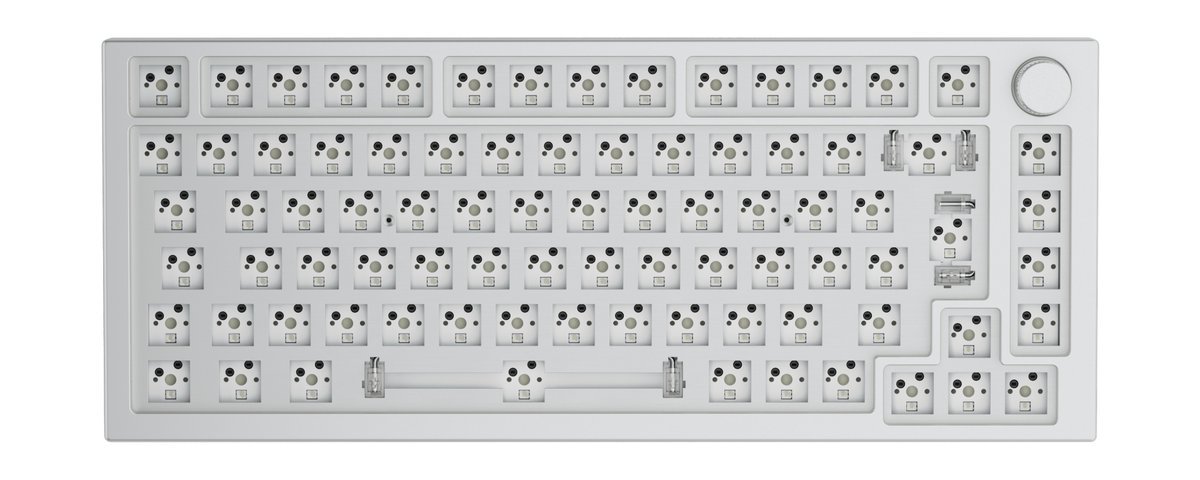Glorious PC Gaming Race GMMK Pro White Ice …