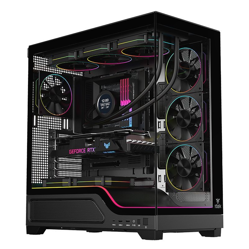 CASE GAMING TOWER SHOWBUI 82W - NO ALIMENTATORE …