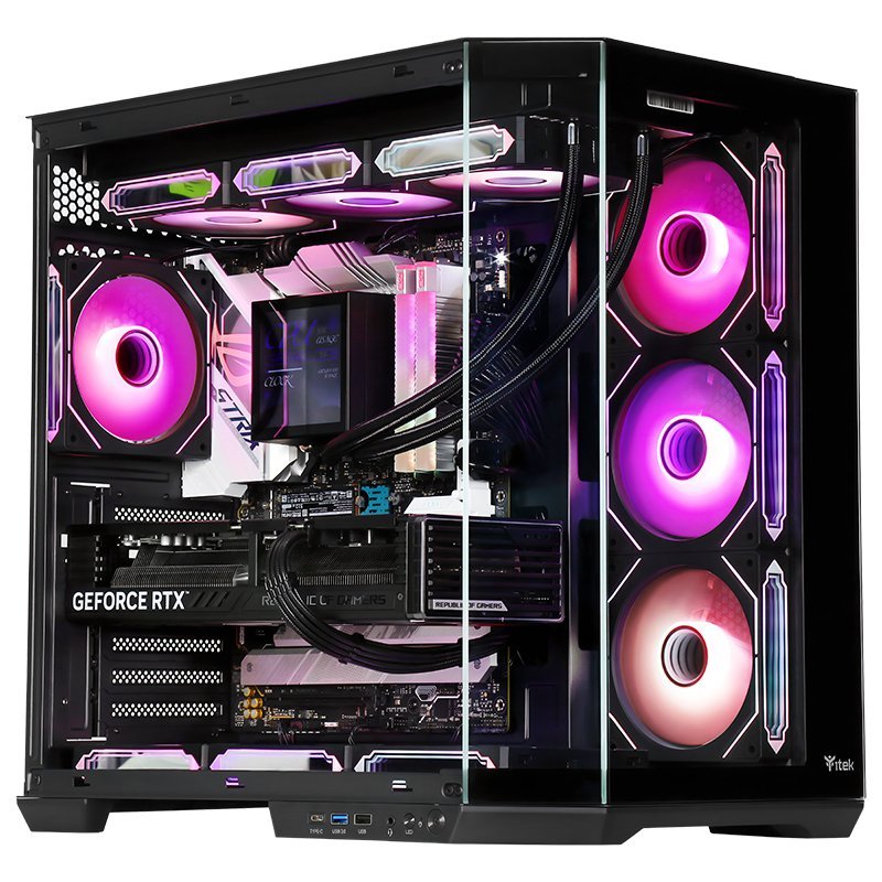 CASE GAMING DARK CAVE AKU - NO ALIMENTATORE …