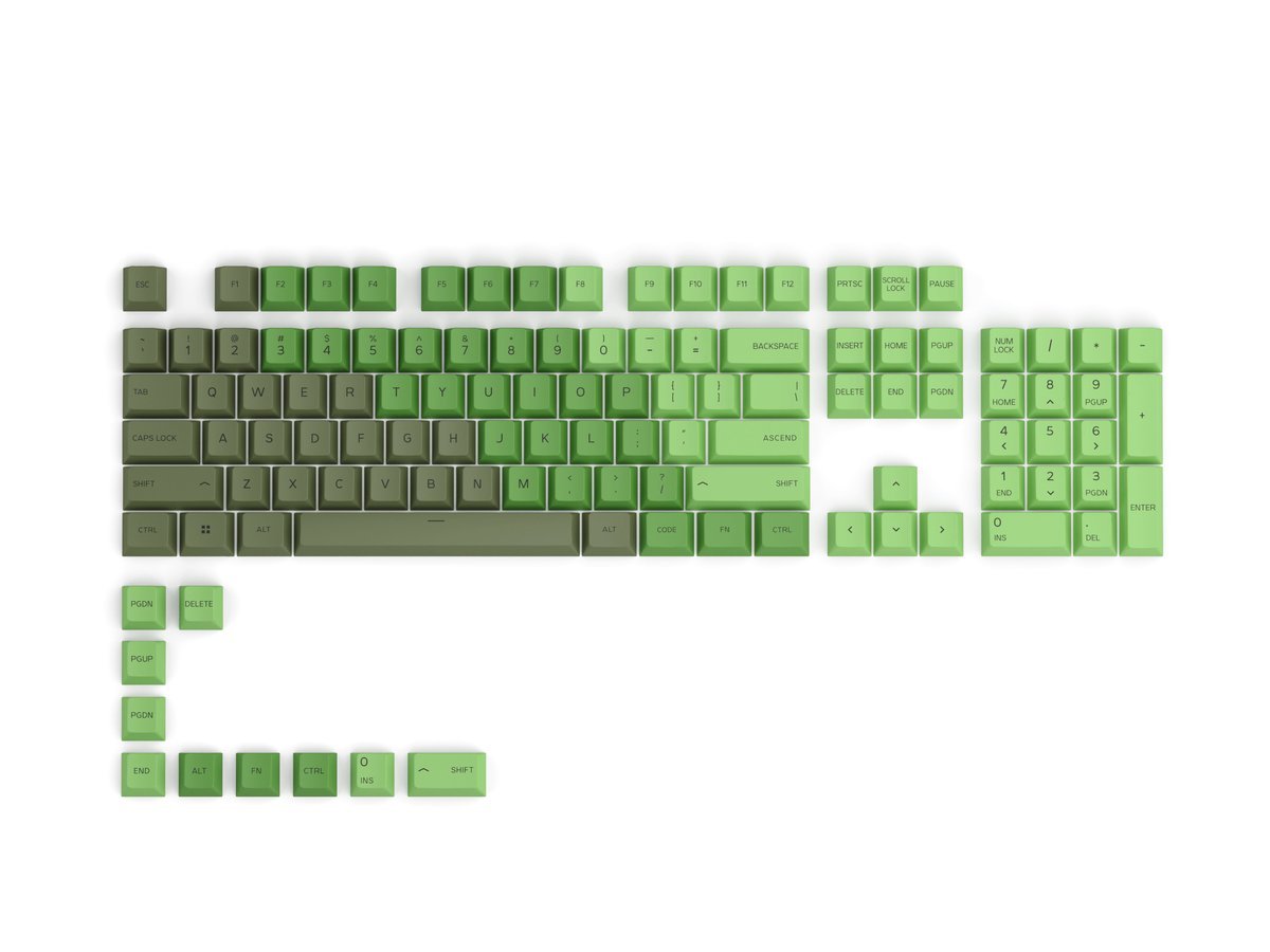 Glorious PC Gaming Race GPBT Keycaps - 114 …