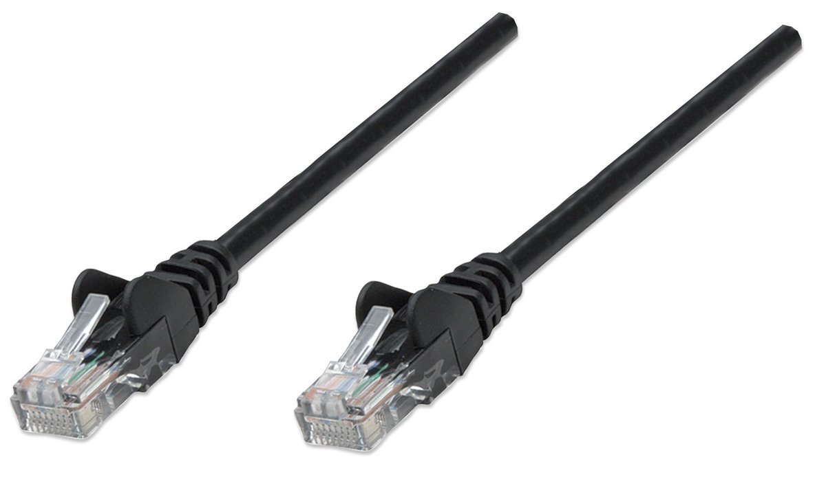 Intellinet 1m Cat5e cavo di rete Nero U/UTP …
