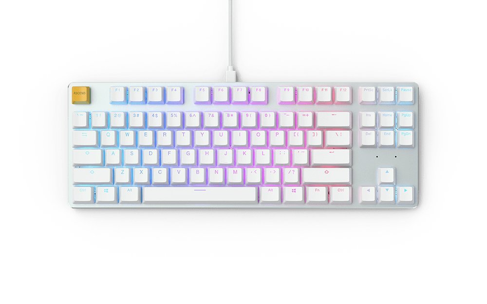 Glorious PC Gaming Race Tastiera GMMK TKL White …