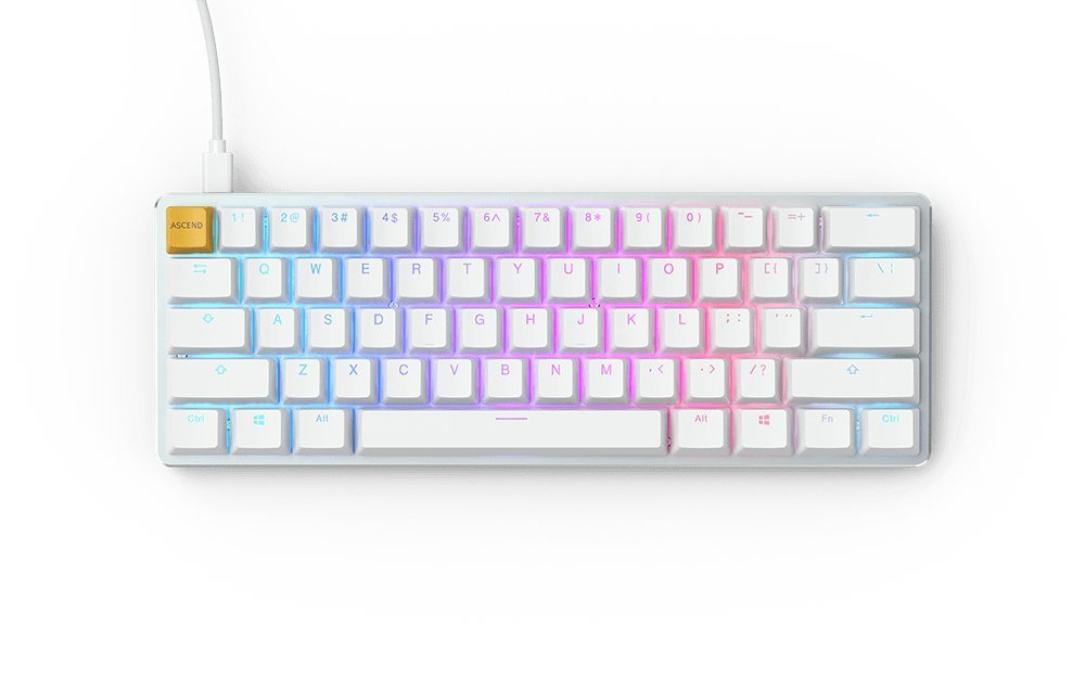 Glorious PC Gaming Race Tastiera GMMK Compact White …