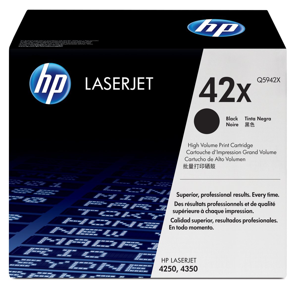HP 42X High Yield Black Original LaserJet Toner …