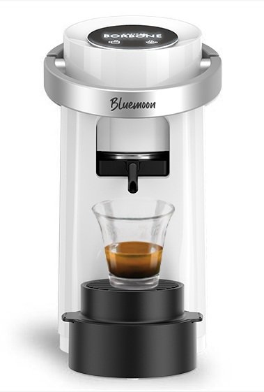 Borbone Bluemoon Macchina Caffè Espresso Cialde ESE44mm Bianca