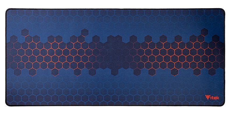 MOUSE PAD GAMING PAD E1 XXL - NERO/ROSSO …