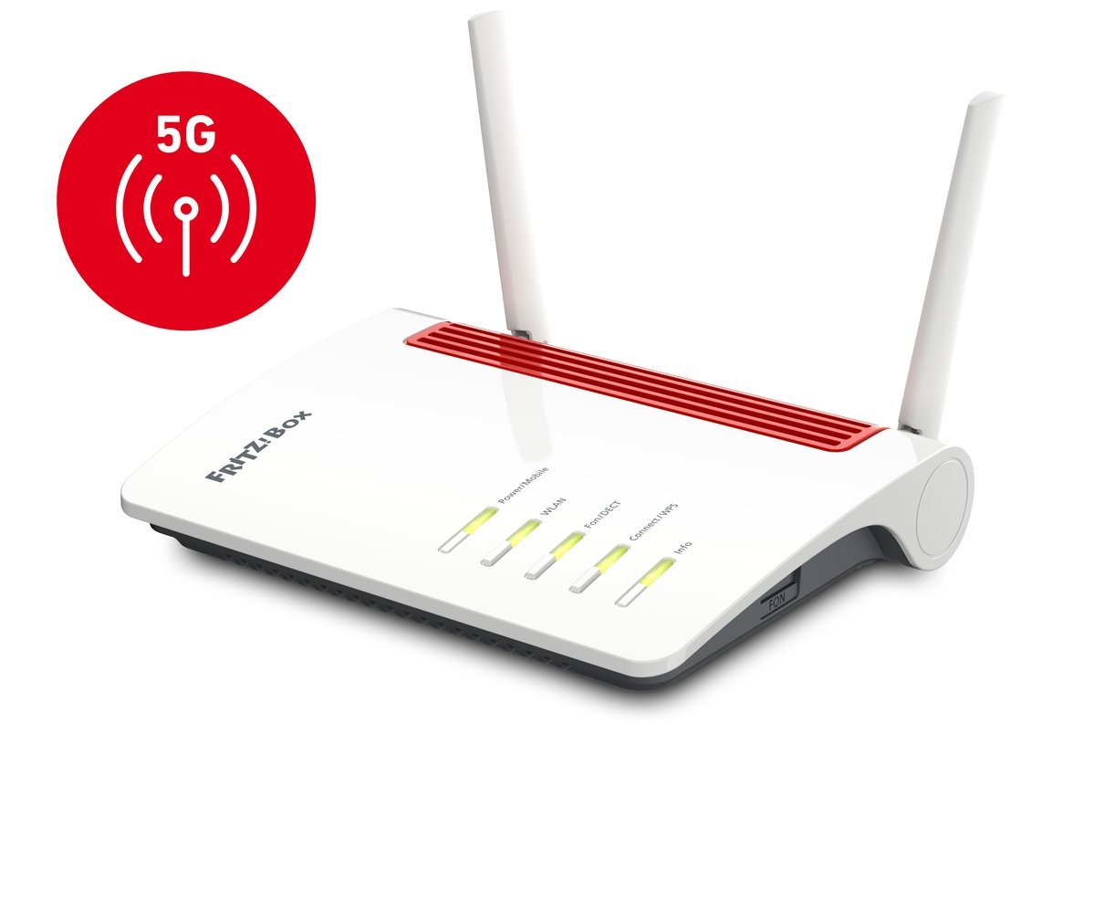 FRITZ!Box 6850 5G router wireless Gigabit Ethernet Dual-band …