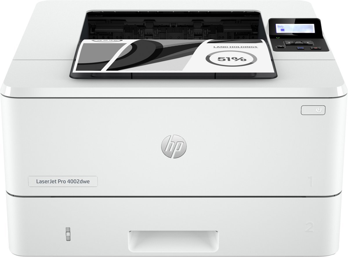 HP LaserJet Pro Stampante HP 4002dwe, Bianco e …