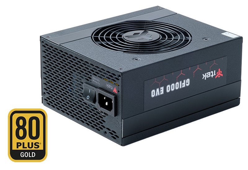 iTek GF1000 EVO PSU Modulare, 80Plus Gold - …