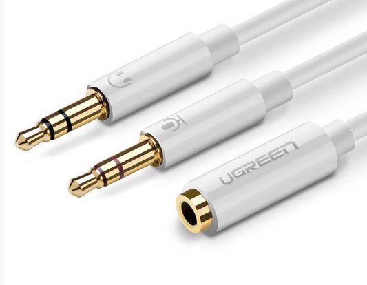 UGREEN Cavo Audio 3.5mm femmina a 2 maschio- …