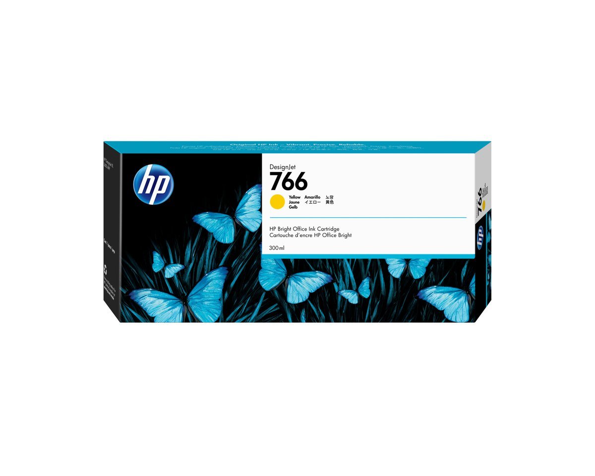 HP INC CARTUCCIA GIALLO HP 766 300ML