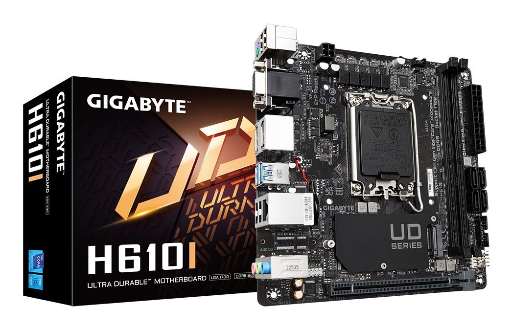 GIGABYTE H610I scheda madre Intel H610 Express LGA …
