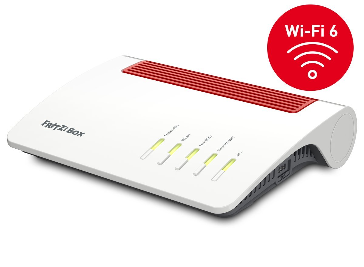 FRITZ! 20002998 FritzBox 7590 AX Router Dual-Band Wi-Fi …